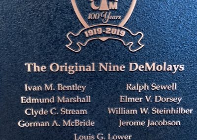 The Original Nine DeMolays